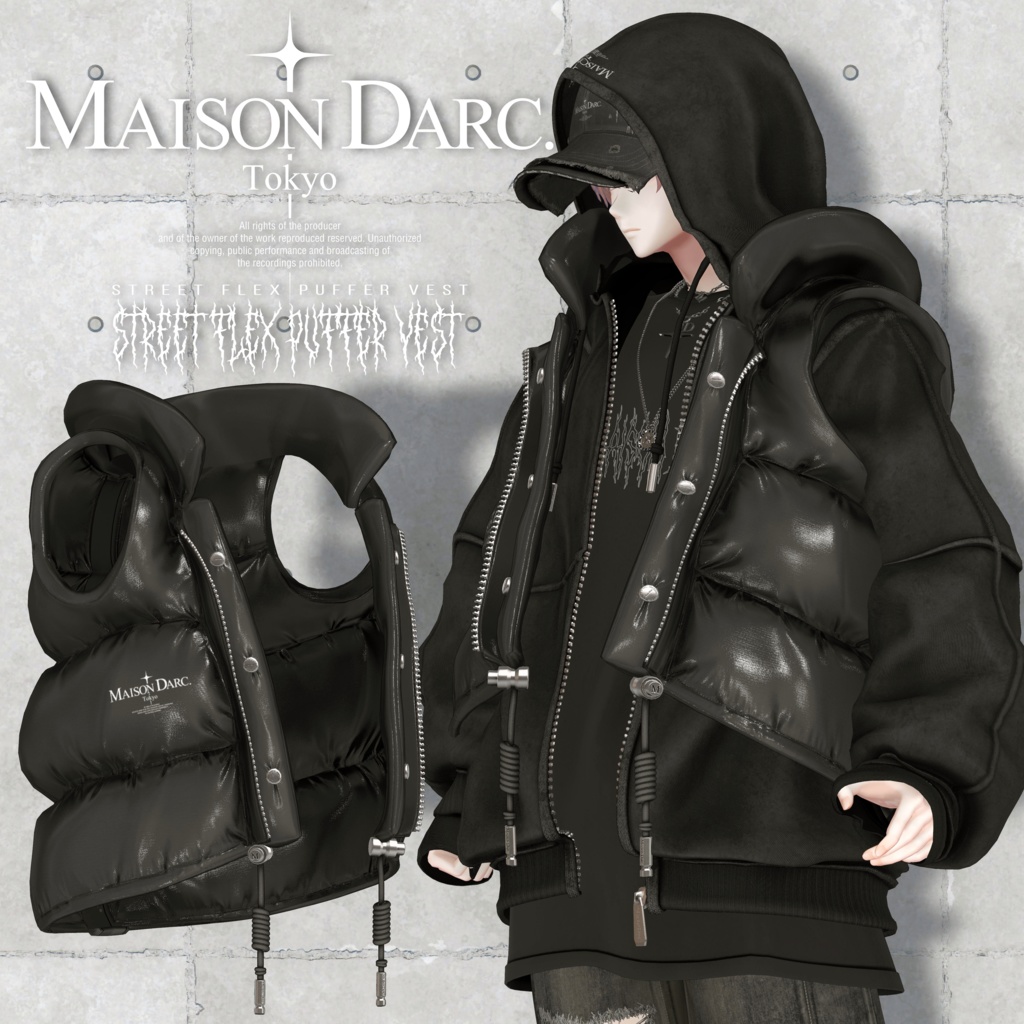 ♞ STREET FLEX PUFFER - Vest - ♞