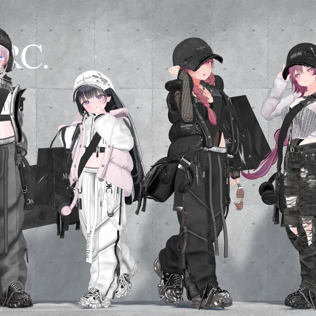 ♞ DAMAGE DENIM CARGO ♞