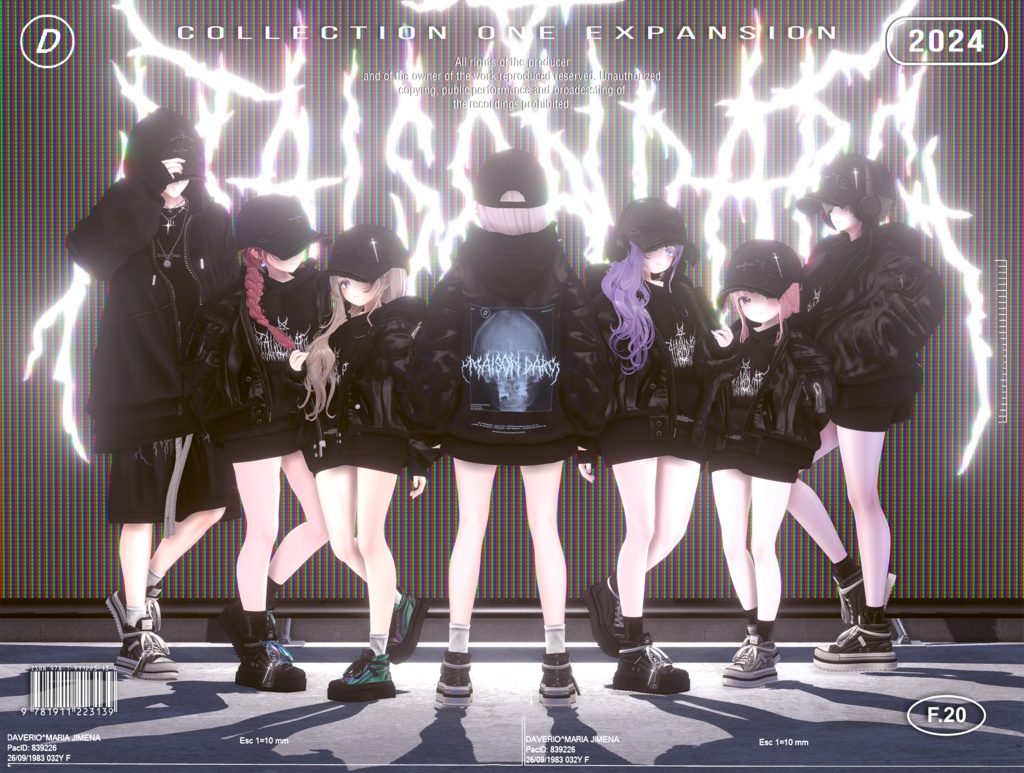 ♞C1 EXPANSION BIG SILHOUETTE MA1 & HOODIE SET♞