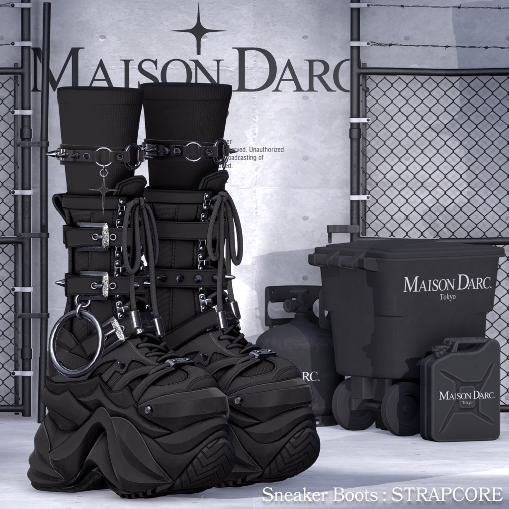 ♞ SNEAKERBOOTS - STRAPCORE - ♞