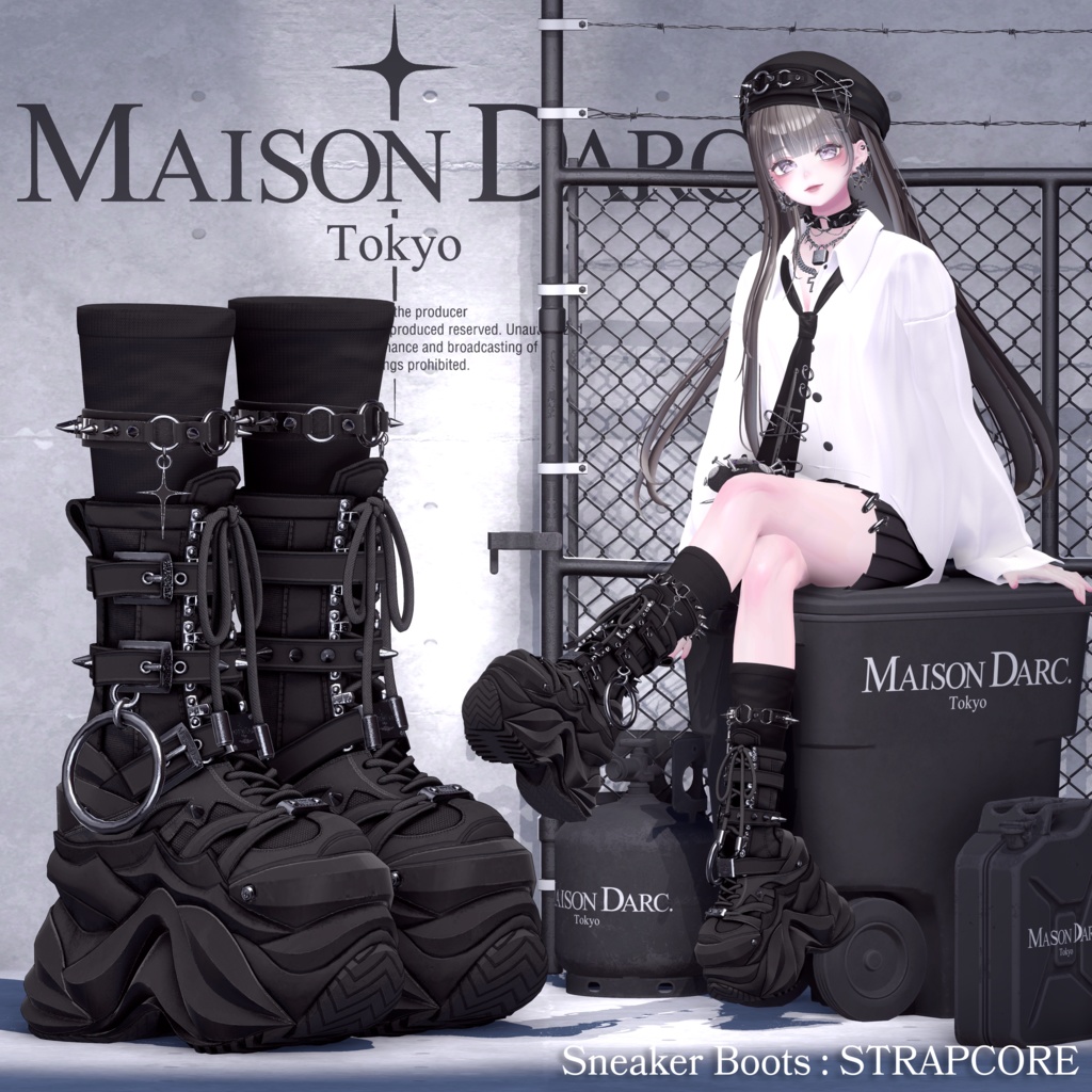 ♞ SNEAKERBOOTS - STRAPCORE - ♞