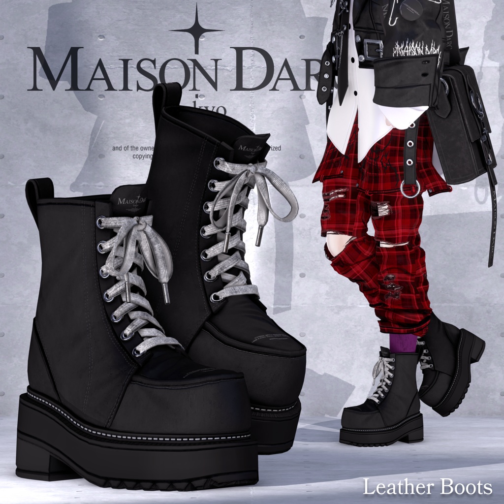 ♞ LEATHER BOOTS♞