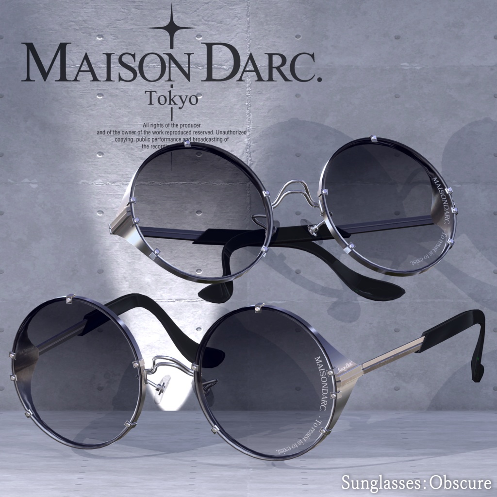 ♘SUNGLASSES - OBSCURE - ♘