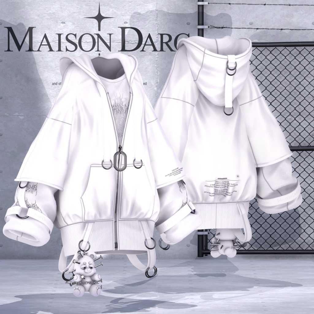 ♘PARACHUTE HOODIE♘