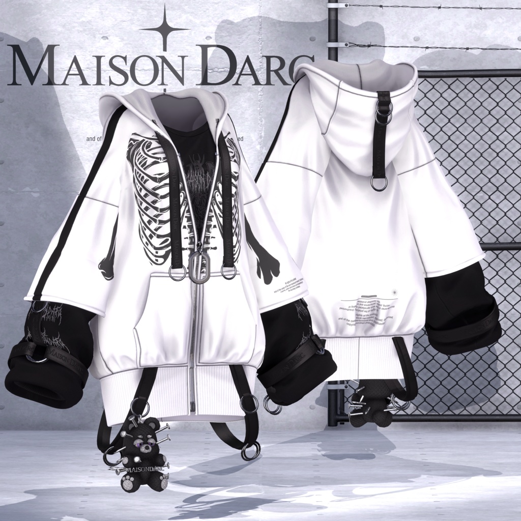 ♘PARACHUTE HOODIE♘