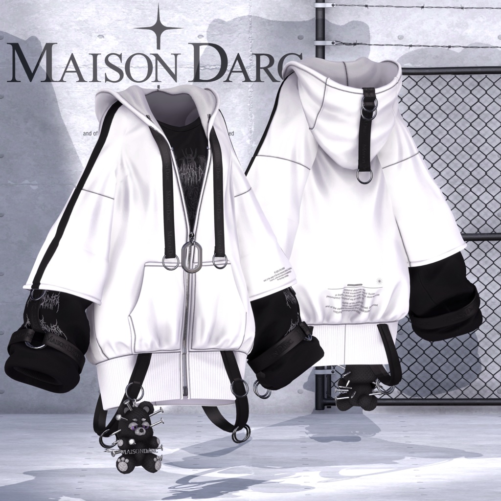 ♘PARACHUTE HOODIE♘