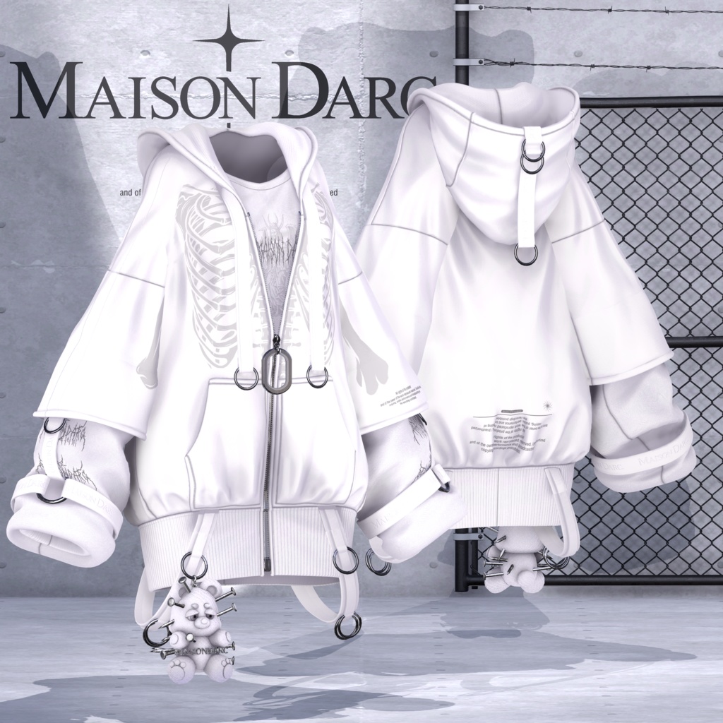 ♘PARACHUTE HOODIE♘