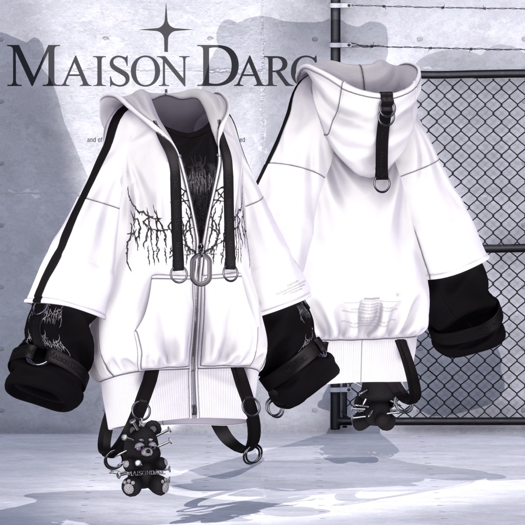 ♘PARACHUTE HOODIE♘