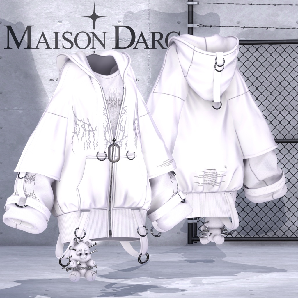 ♘PARACHUTE HOODIE♘