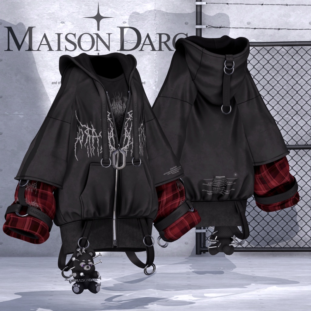 ♘PARACHUTE HOODIE♘