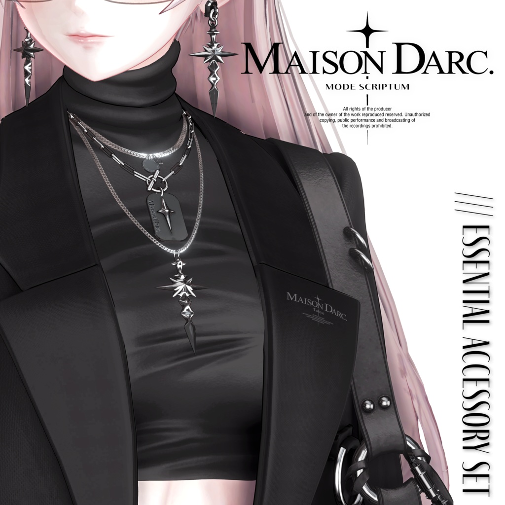 ♘MODE SCRIPTUM /// ESSENTIAL ACCESSORY SET♘