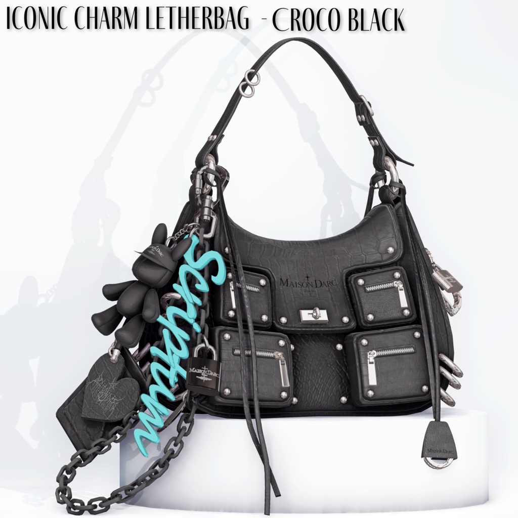 ♘MODE SCRIPTUM /// ICONIC LEATHER BAG ♘
