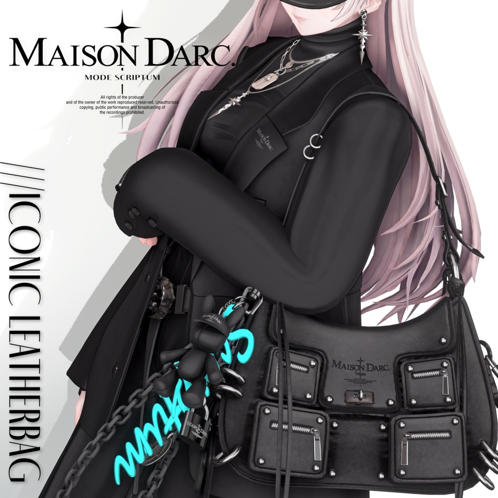 ♘MODE SCRIPTUM /// ICONIC LEATHER BAG ♘