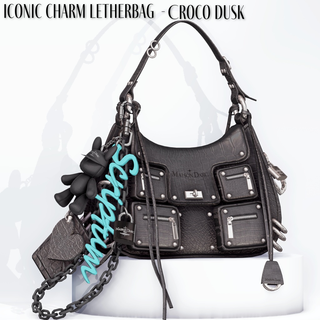 ♘MODE SCRIPTUM /// ICONIC LEATHER BAG ♘