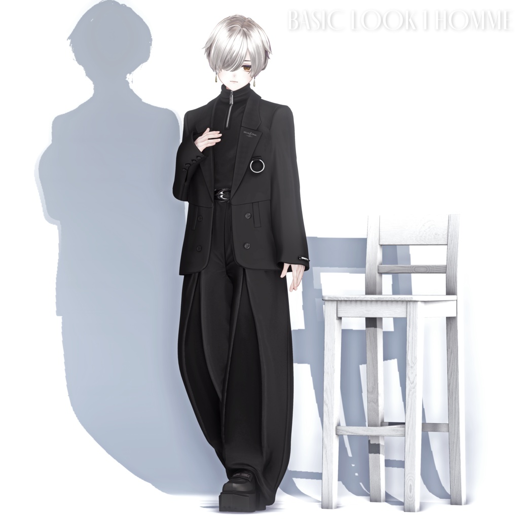 ♘MODE SCRIPTUM /// BASIC LOOK 1 HOMME♘