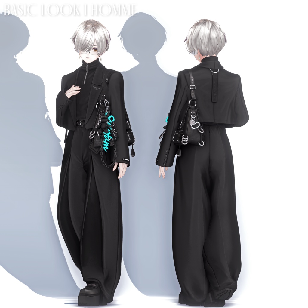 ♘MODE SCRIPTUM /// BASIC LOOK 1 HOMME♘