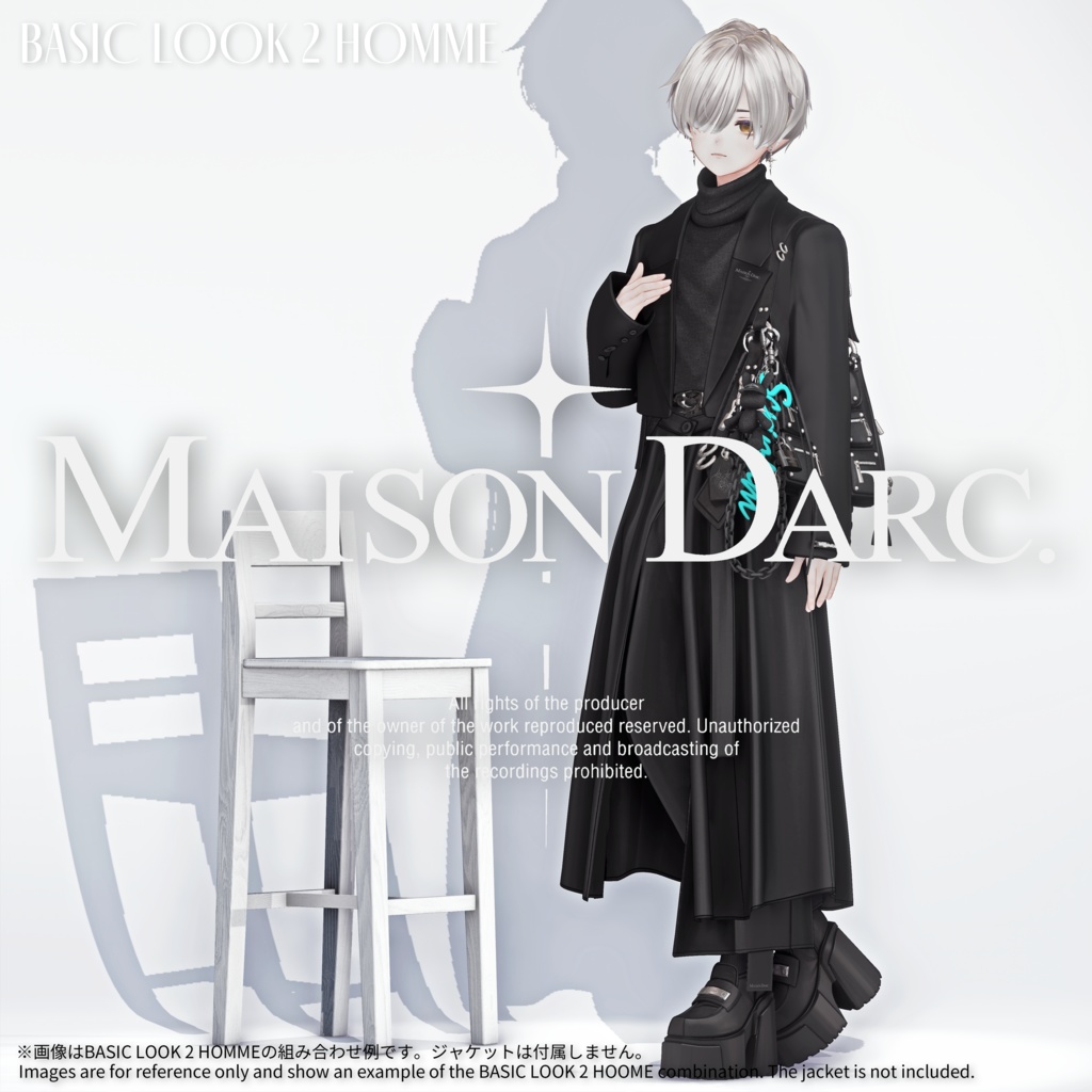 ♘MODE SCRIPTUM /// BASIC LOOK 2 HOMME♘