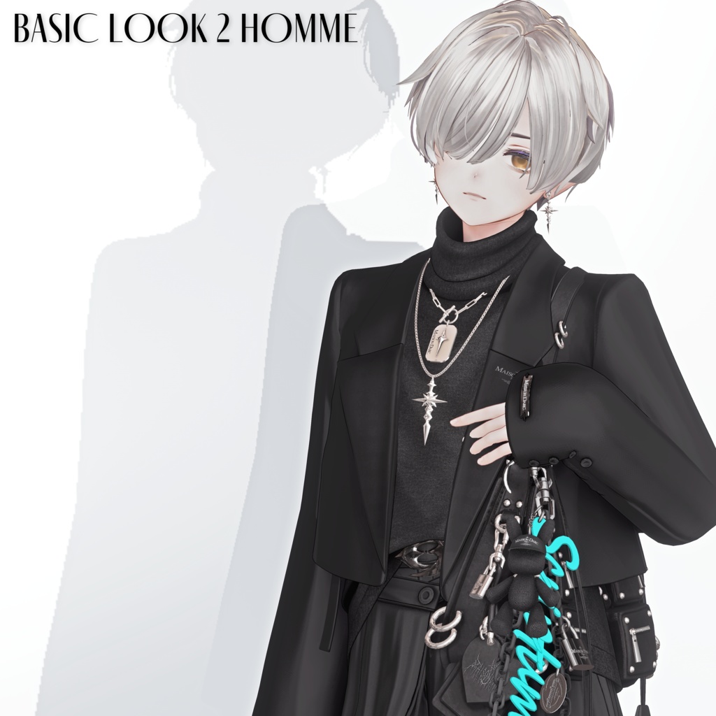♘MODE SCRIPTUM /// BASIC LOOK 2 HOMME♘