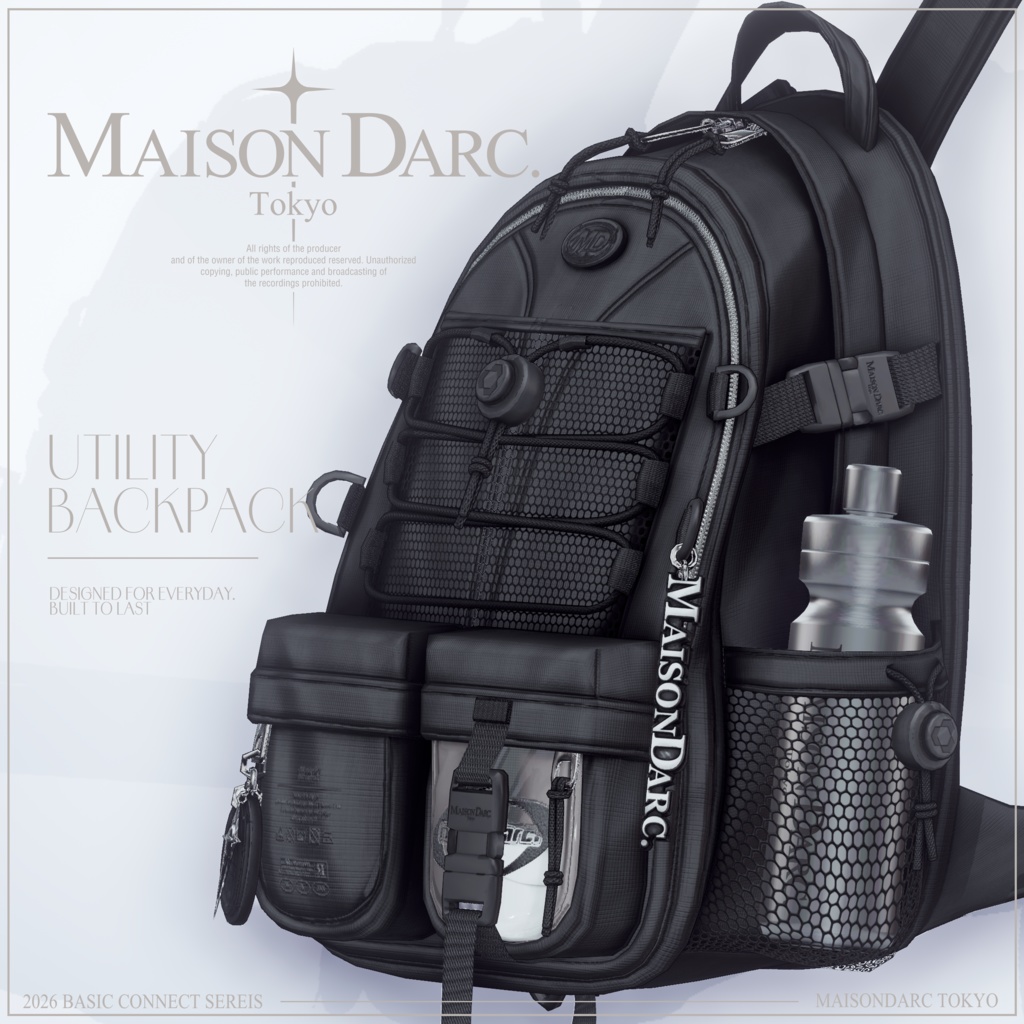 ♘ BASIC CONNECT SERIES /// UTILITY BACKPACK ♘