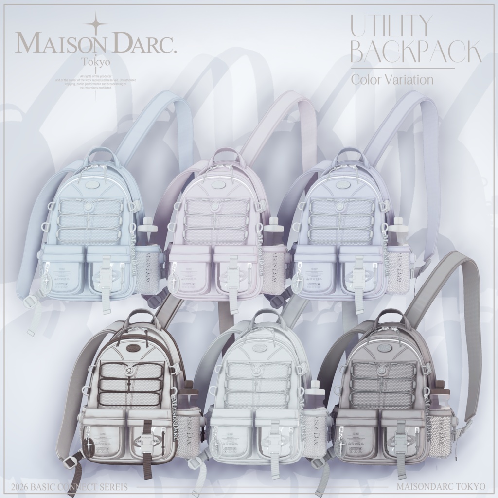 ♘ BASIC CONNECT SERIES /// UTILITY BACKPACK ♘