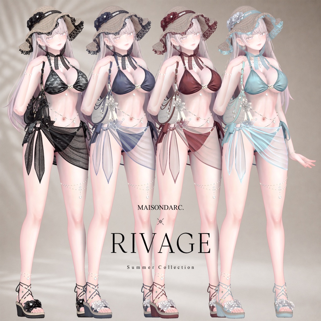 MAISONDARC. Summer Collection - RIVAGE ♘