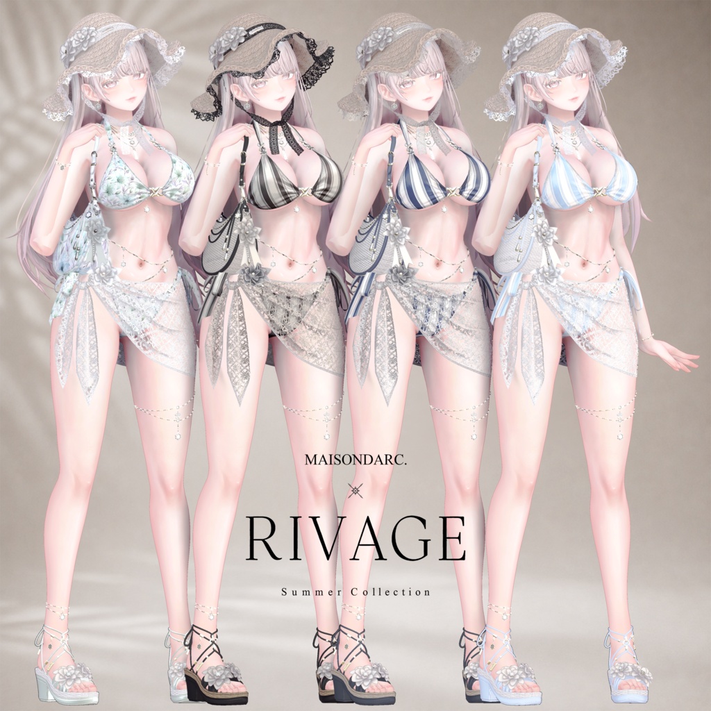 MAISONDARC. Summer Collection - RIVAGE ♘