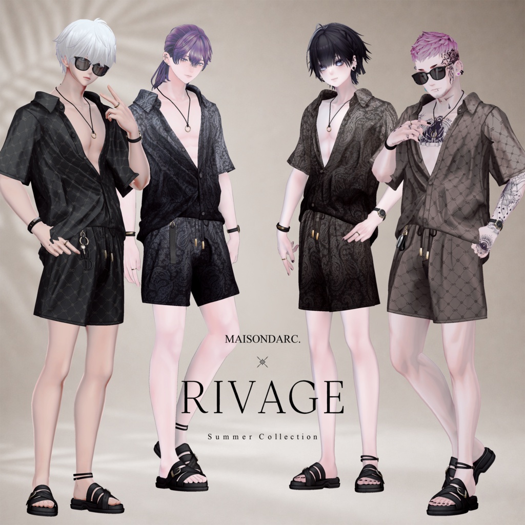 MAISONDARC. Summer Collection - RIVAGE ♘