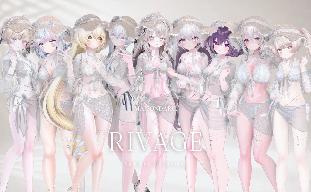 MAISONDARC. Summer Collection - RIVAGE ♘