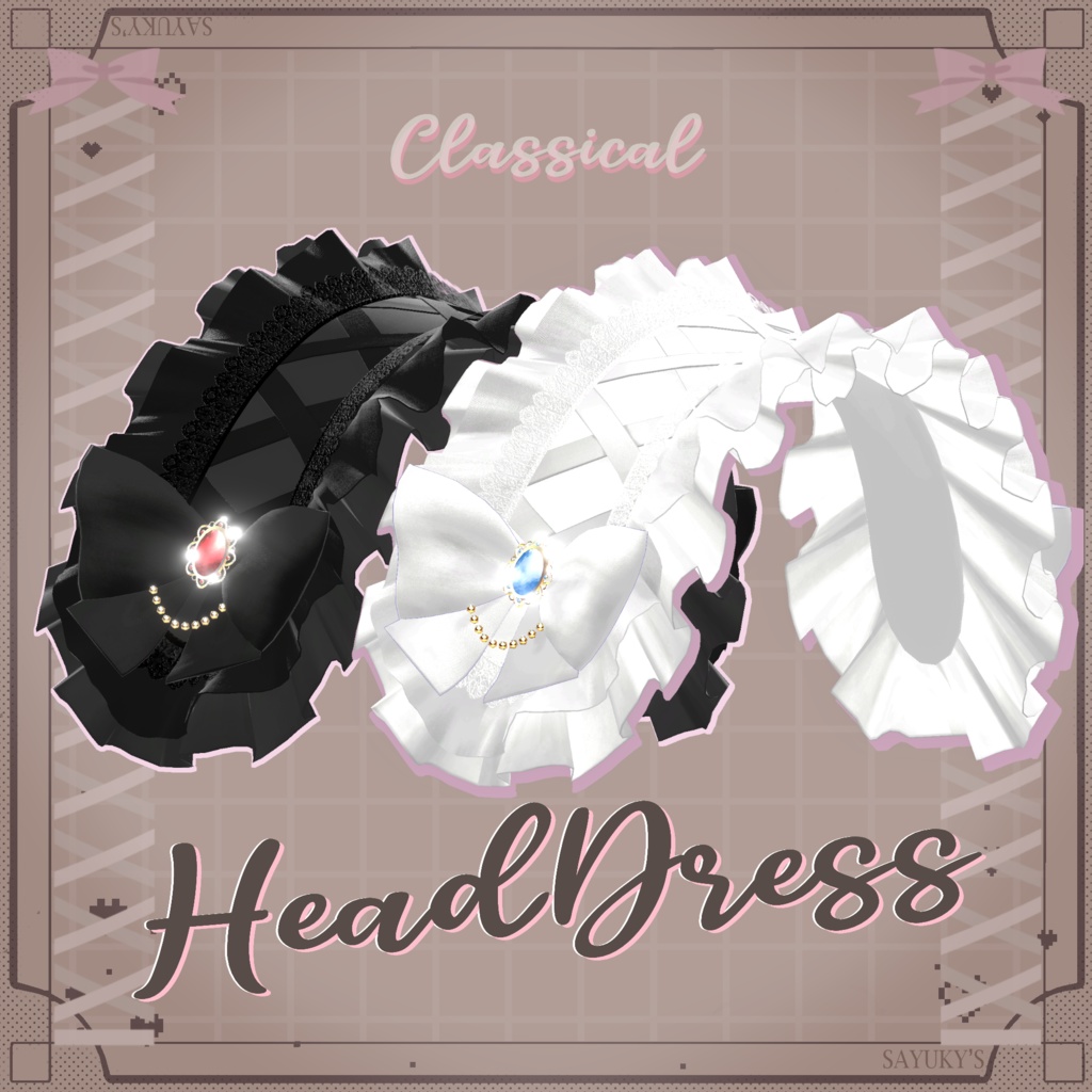 【ヘッドドレス】Classical HeadDresas 【MA対応】