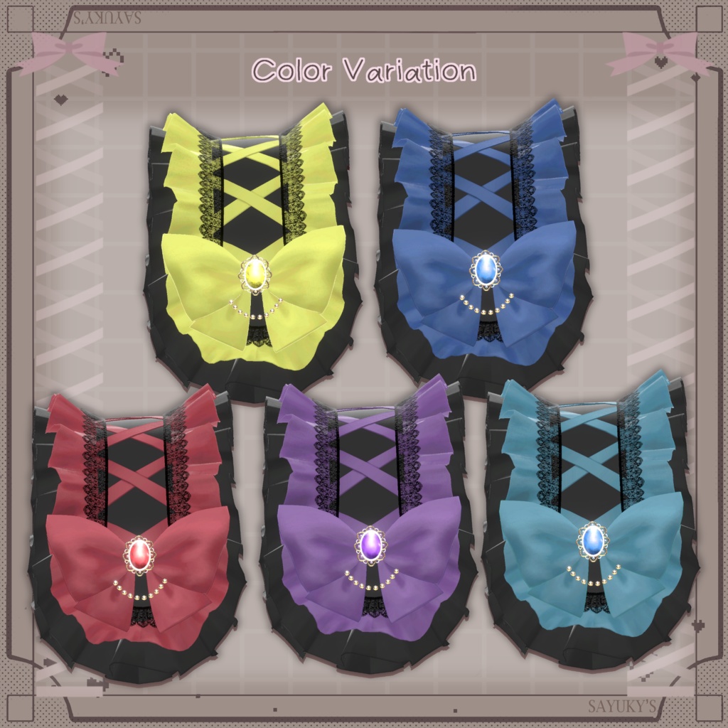 【ヘッドドレス】Classical HeadDresas 【MA対応】