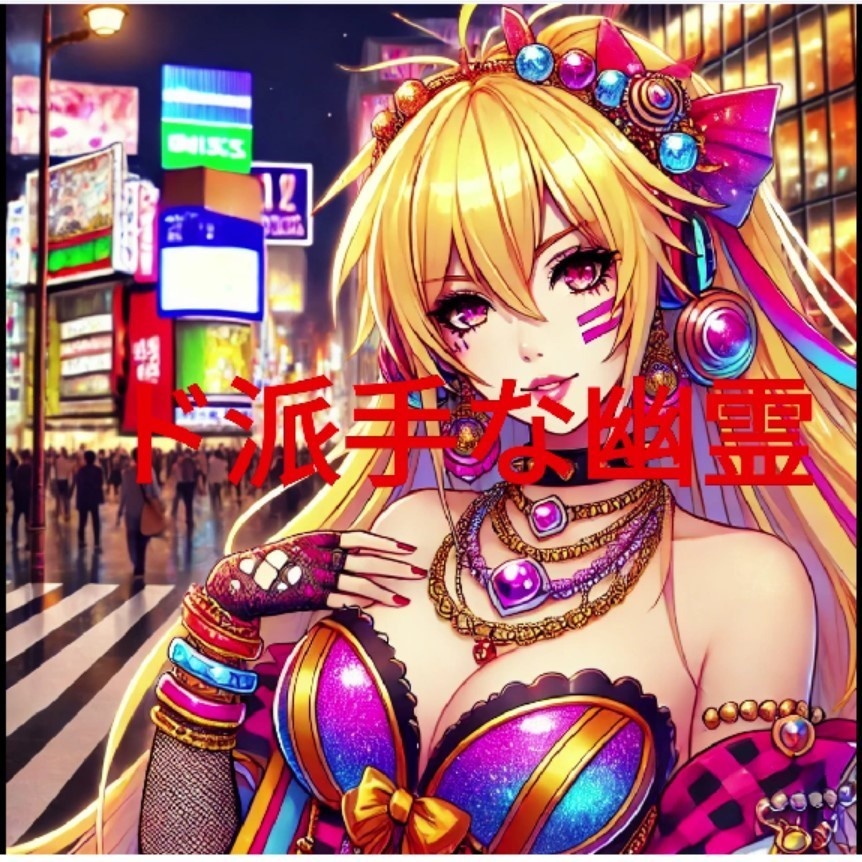 ド派手な幽霊