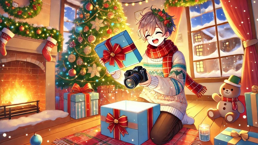 クリスマスプレゼントにカメラを