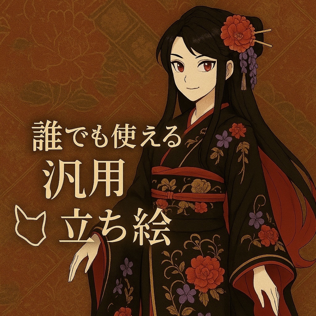 汎用立ち絵🍁和美人