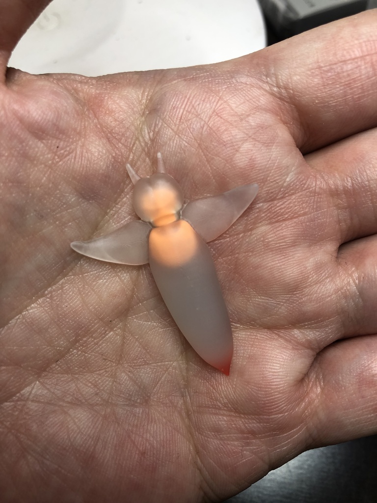 クリオネ蓄光マグネット完成品