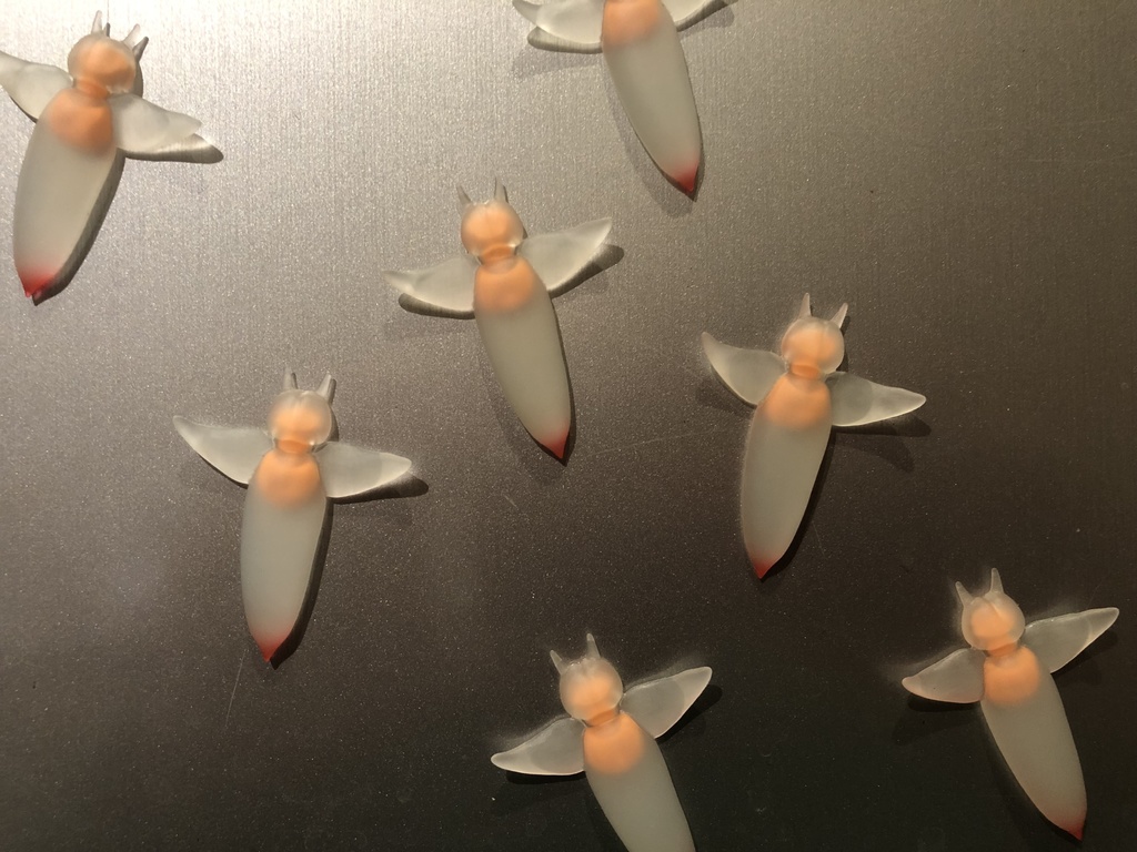 クリオネ蓄光マグネット完成品