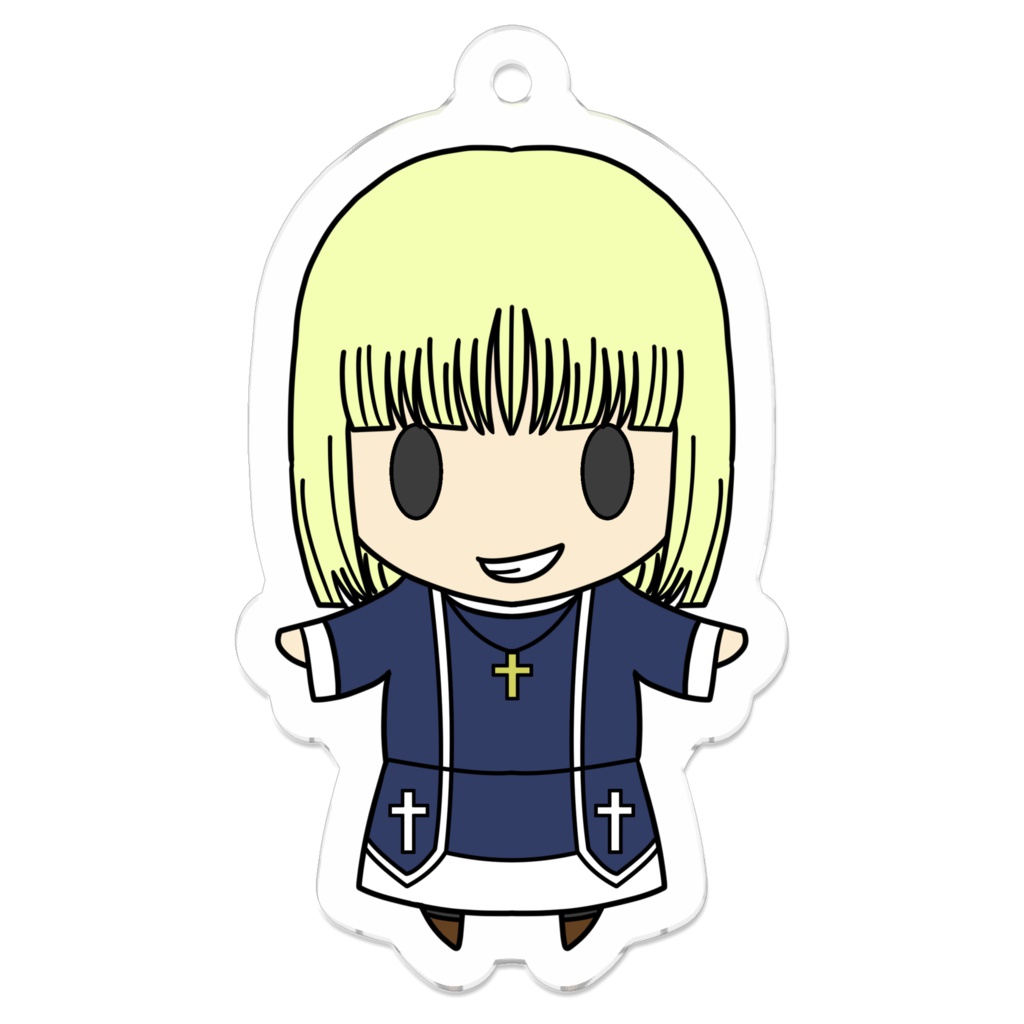 アクリルキーホルダーちびきゃら安倍