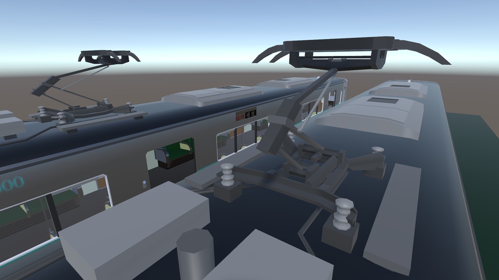 【3Dモデル】現代の電車