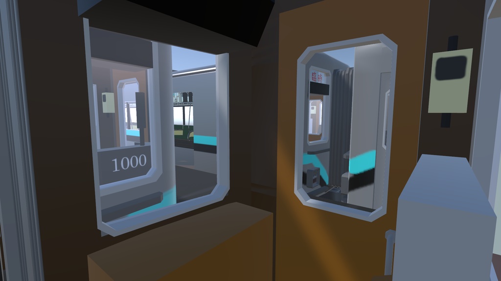 【3Dモデル】現代の電車