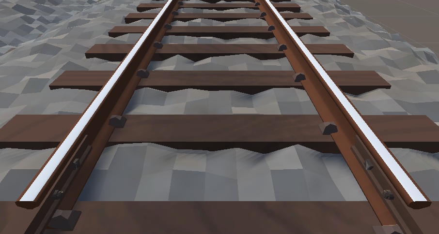 【3Dモデル】直線レール