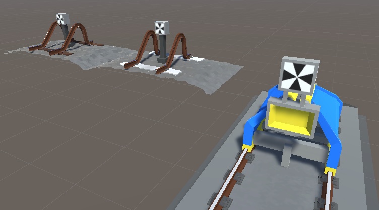 【3Dモデル】直線レール