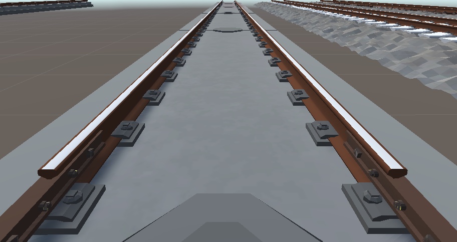 【3Dモデル】直線レール