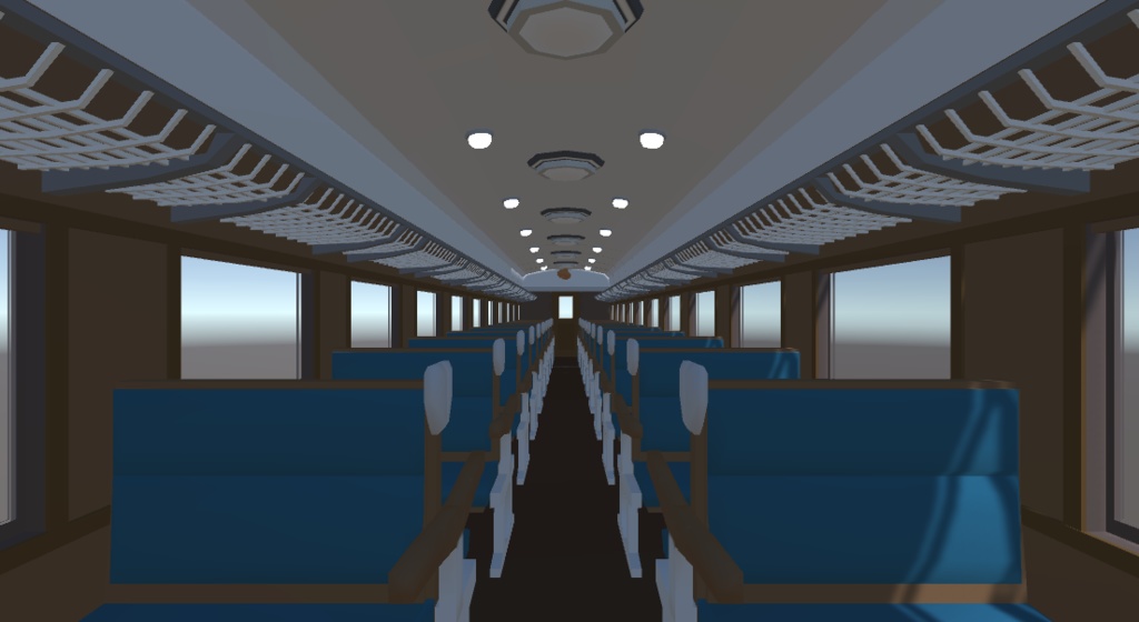 【3Dモデル】旧型客車