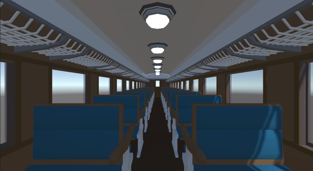 【3Dモデル】旧型客車