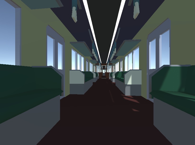 【3Dモデル】5000ポリゴンの5000系電車