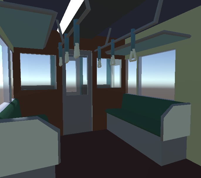 【3Dモデル】5000ポリゴンの5000系電車