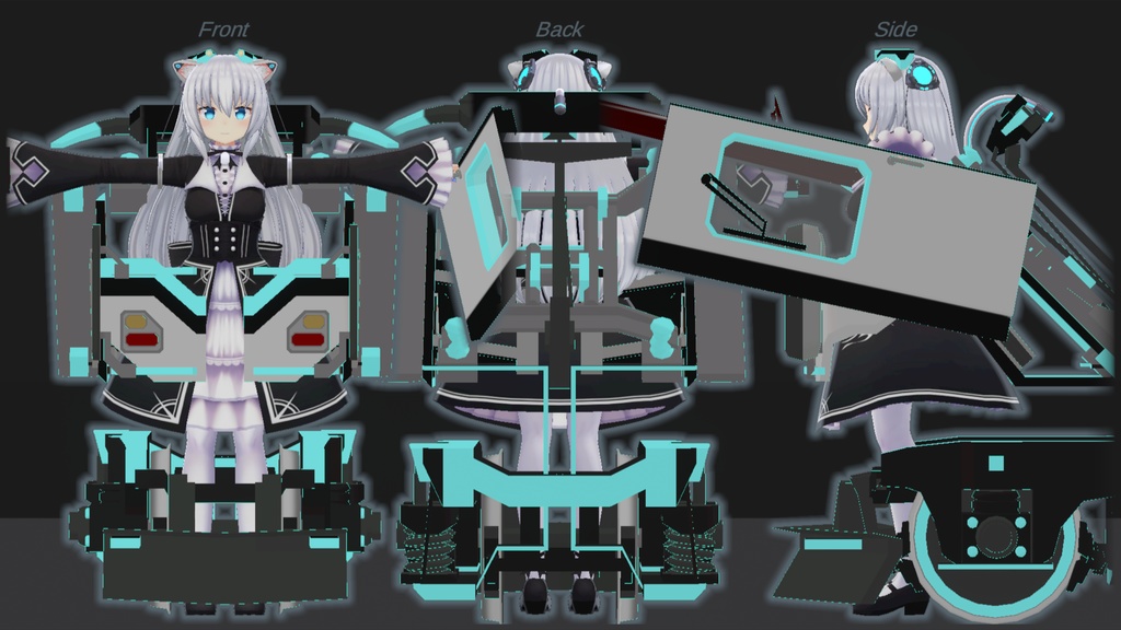 【ますきゃっと向け】鉄道型装備【量産型】