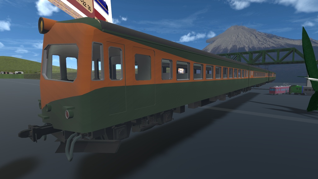 【3Dモデル】国鉄80系電車