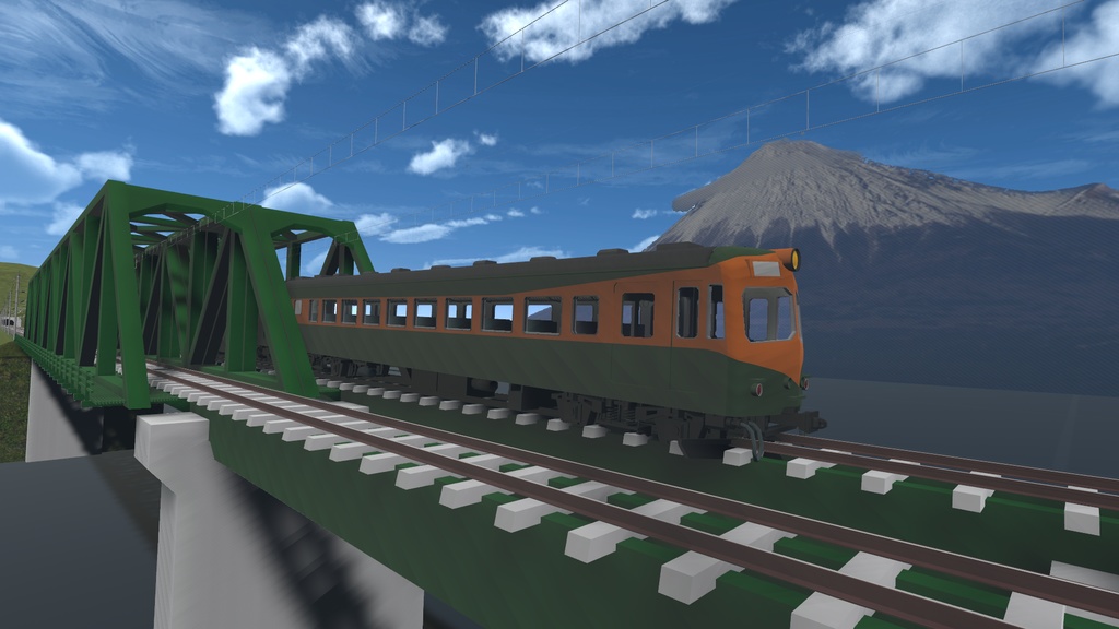 【3Dモデル】国鉄80系電車