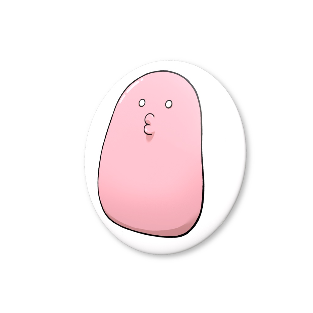 缶バッジ-ぷー(赤)