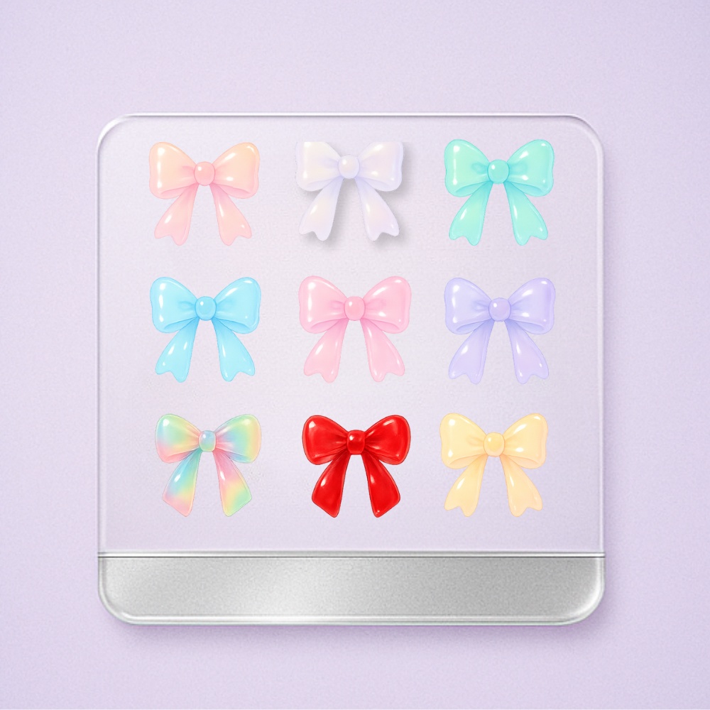 【Mini９】 うるちゅるリボン素材｜9点セット